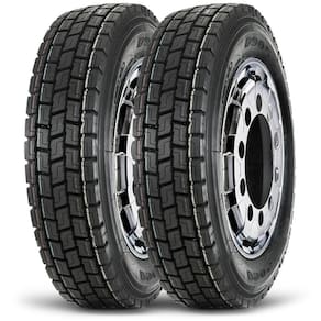 Kit 2 Pneu 215/75R17.5 Linglong 135/133L 16PR TL D905