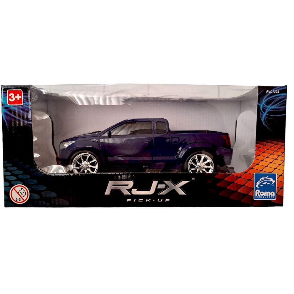 Caminhonete - Roda Livre - Pick-Up RJ-X Azul - 1325 - ROMA JENSEN