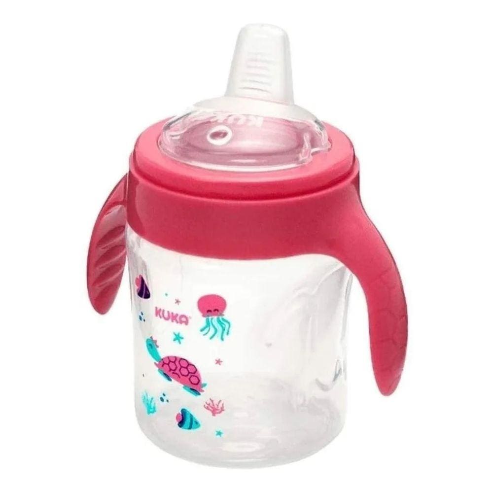 COPO TREINAMENTO ANTIVAZAMENTO KUKA 200ML Rosa