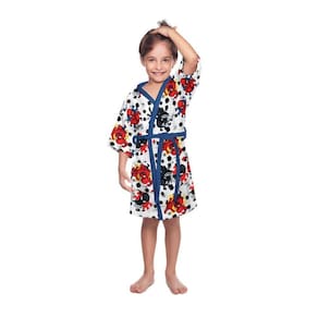 ROUPÃO INFANTIL MENINA FELPUDO LEPPER 2 à 10 anos Spidermann
