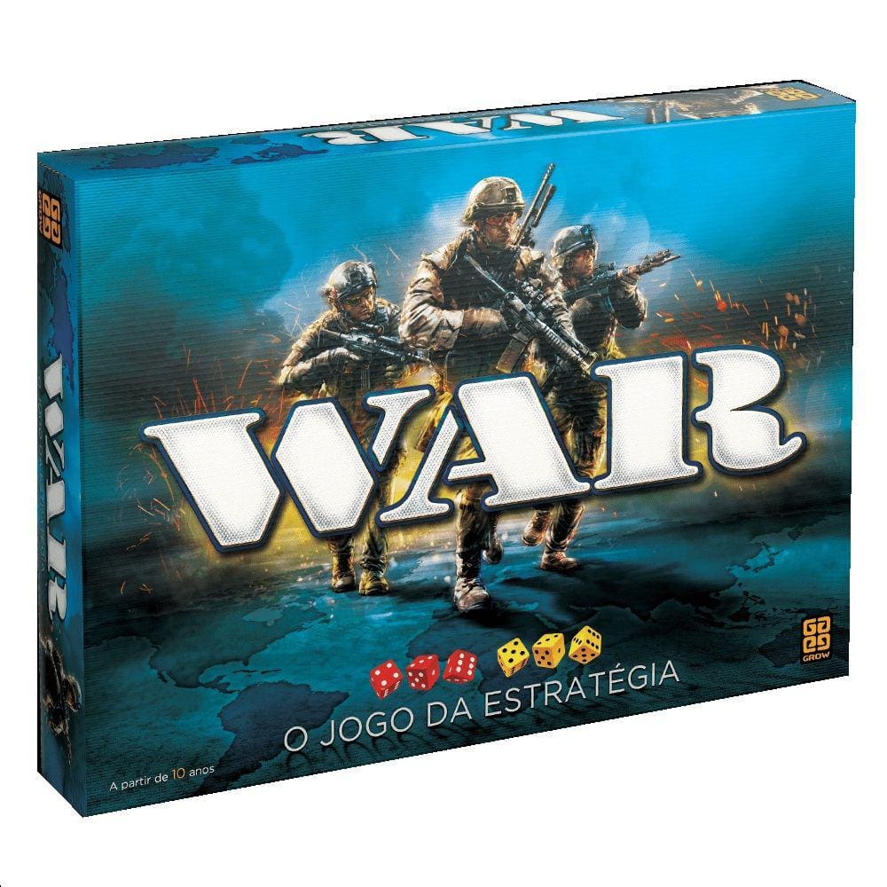 Jogo WAR Grow - O jogo de estratégia