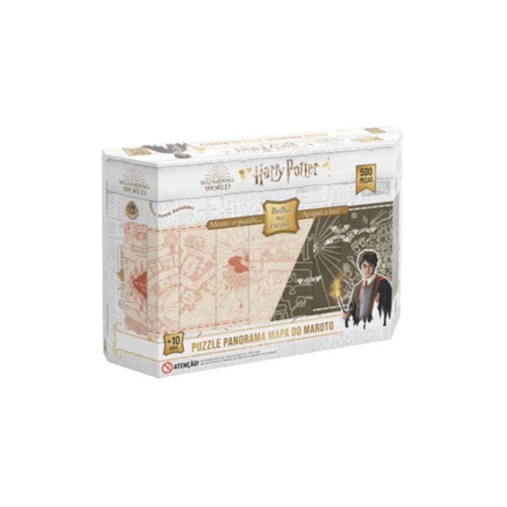 Quebra-cabeça - 500 peças - Panorama Harry Potter Brilha no