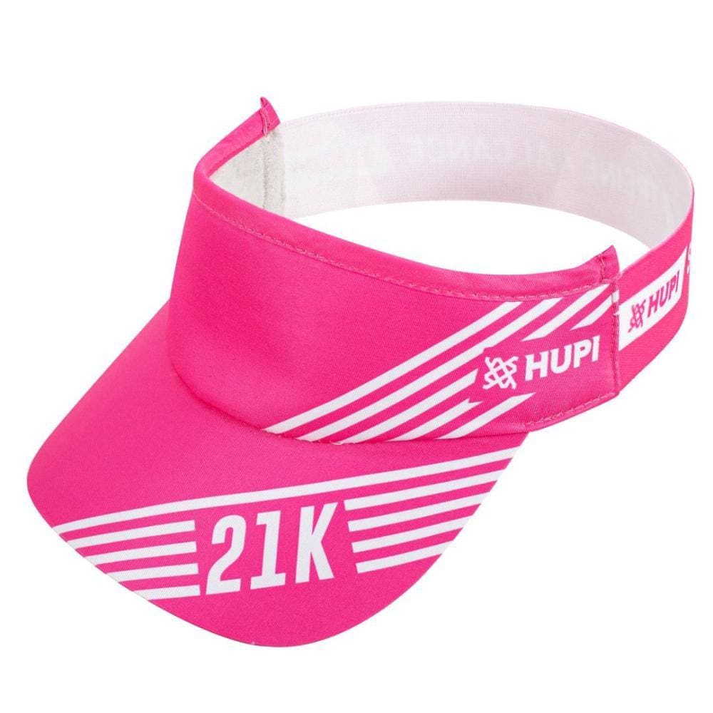 Viseira para Corrida HUPI 21k Element Rosa