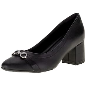Sapato Feminino Salto Grosso Comfortflex - 2354402