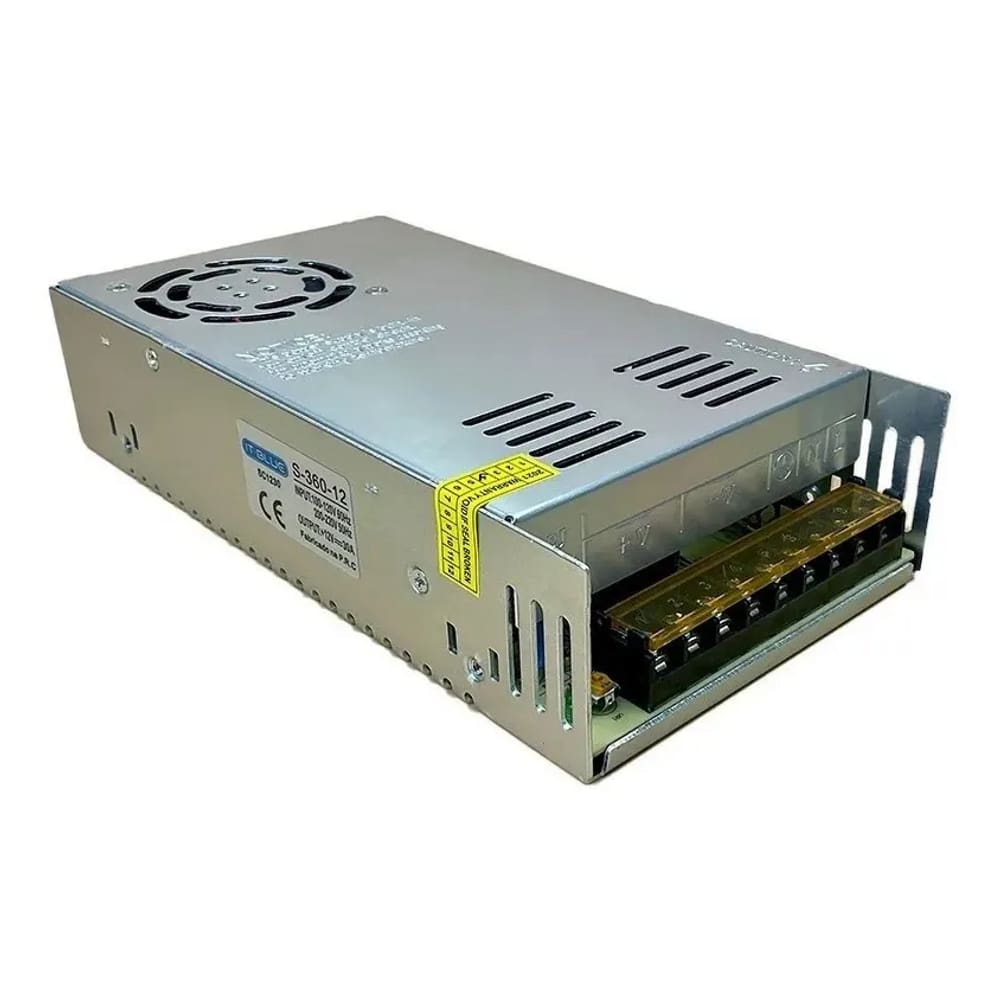Fonte Chaveada Estabilizada 30A 12v Bivolt 360W SC-1230