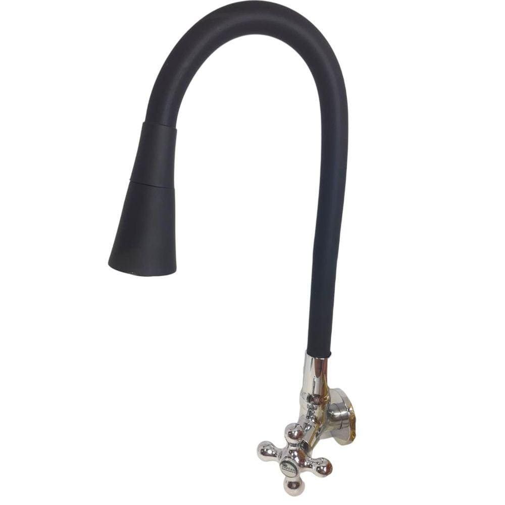 Torneira Superluxo De Parede C35 Black Gourmet