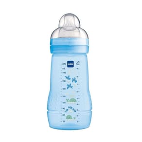 MAMADEIRA MAM EASY ACTIVE 270ML + 2 MESES AZUL Baleia