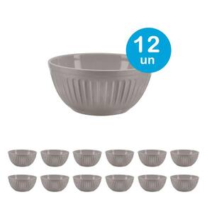 12un Tigela bowl Cumbuca Melamine Plissé 500ml Vasilha caldo