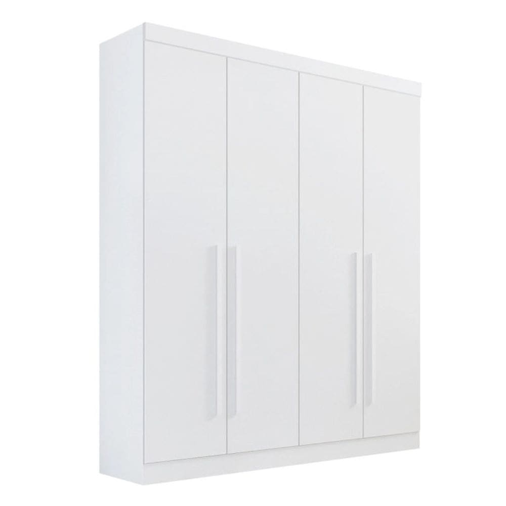 Guarda Roupa 4 Portas Da Vinci Branco