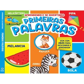 Livro Aprendendo E Se Divertindo - Primeiras Palavras