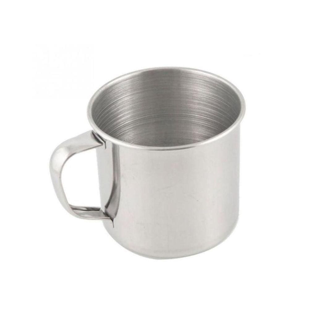 Caneca copo alumínio café chá suco 150ml canequinha cozinha