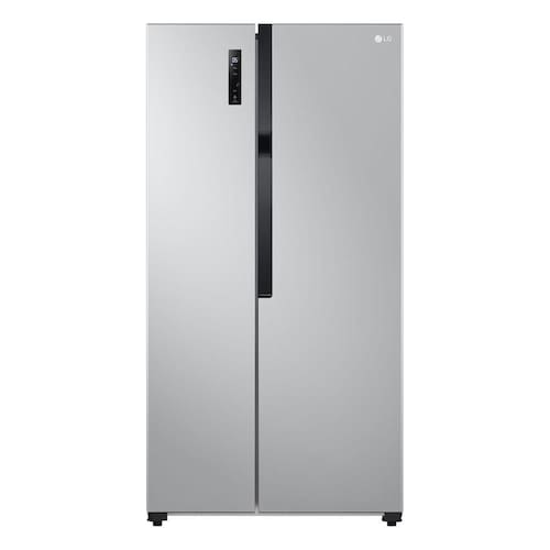 imagem-Geladeira Side by Side LG 509L Inverter A+++ Prata GC-B187PQAM 220V