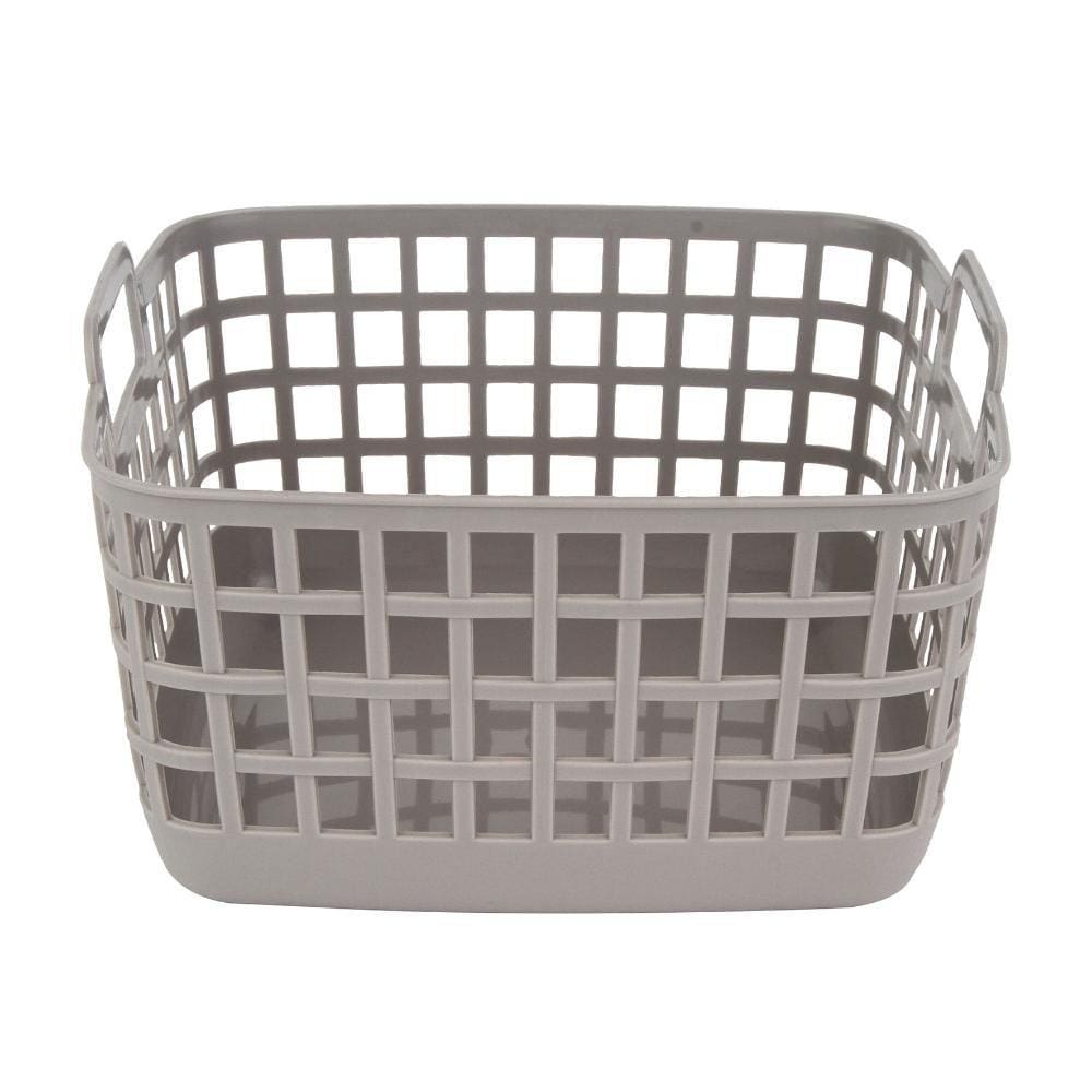 Cesto Organizador Grid Cinza 20cm - A\CASA