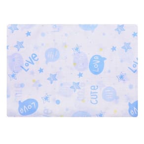 Fronha Infantil Avulsa 100% algodão 28 cm x 40 cm Baby Nice Azul