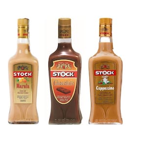 Kit Licores Stock Marula, Chocolate E Cappuccino 720ml Cada