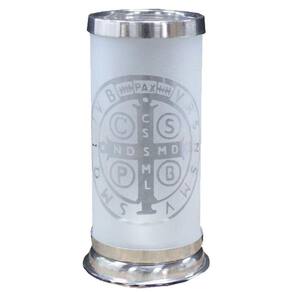 Cúpula De Vidro São Bento Porta Vela Jateado