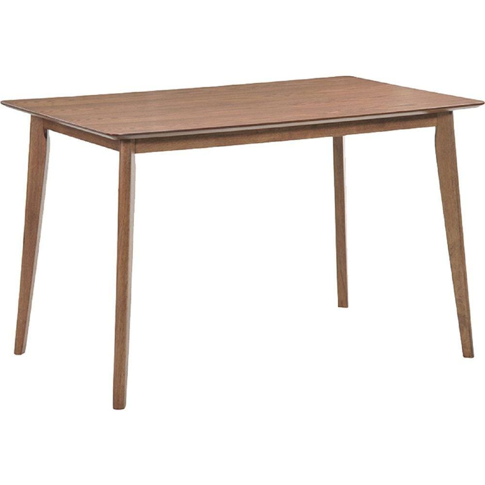 Mesa de Jantar Retangular Finlândia Nogueira
