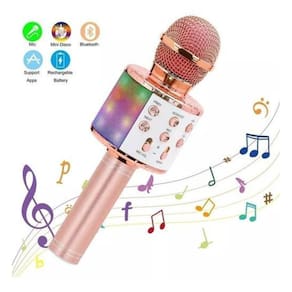 Microfone Sem Fio Ws-858L Com Alto-Falante