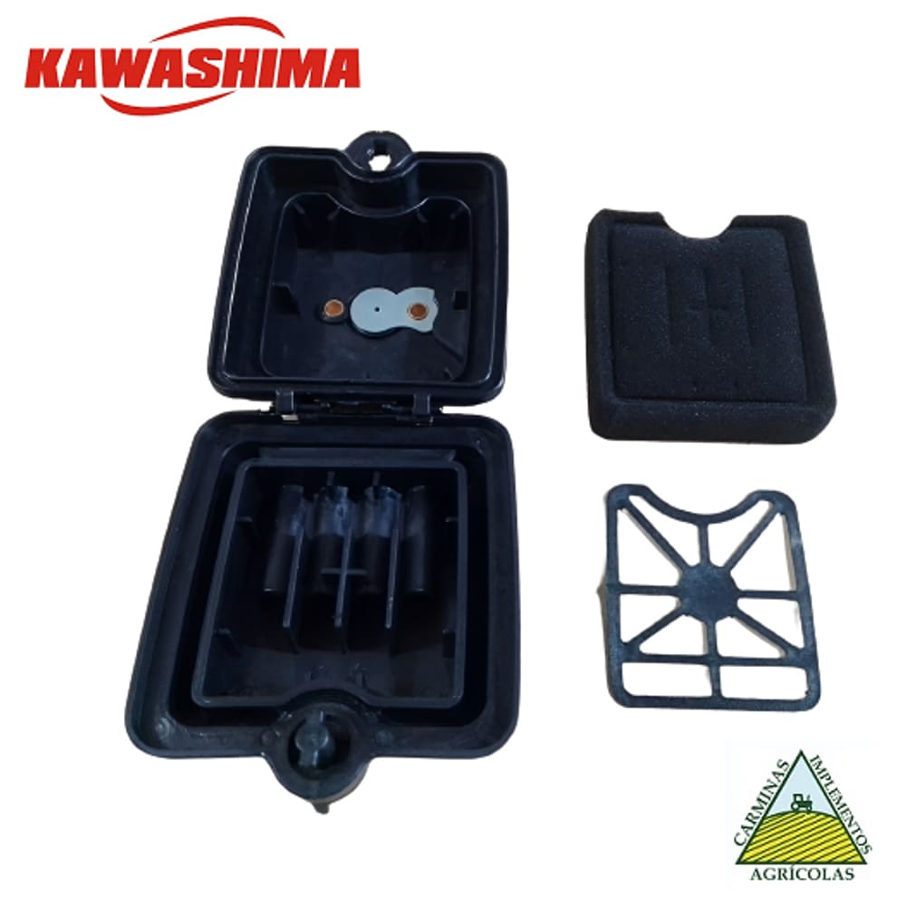 Filtro De Ar Cpl Roçadeira Kawashima 33/43/52Cc - 7831