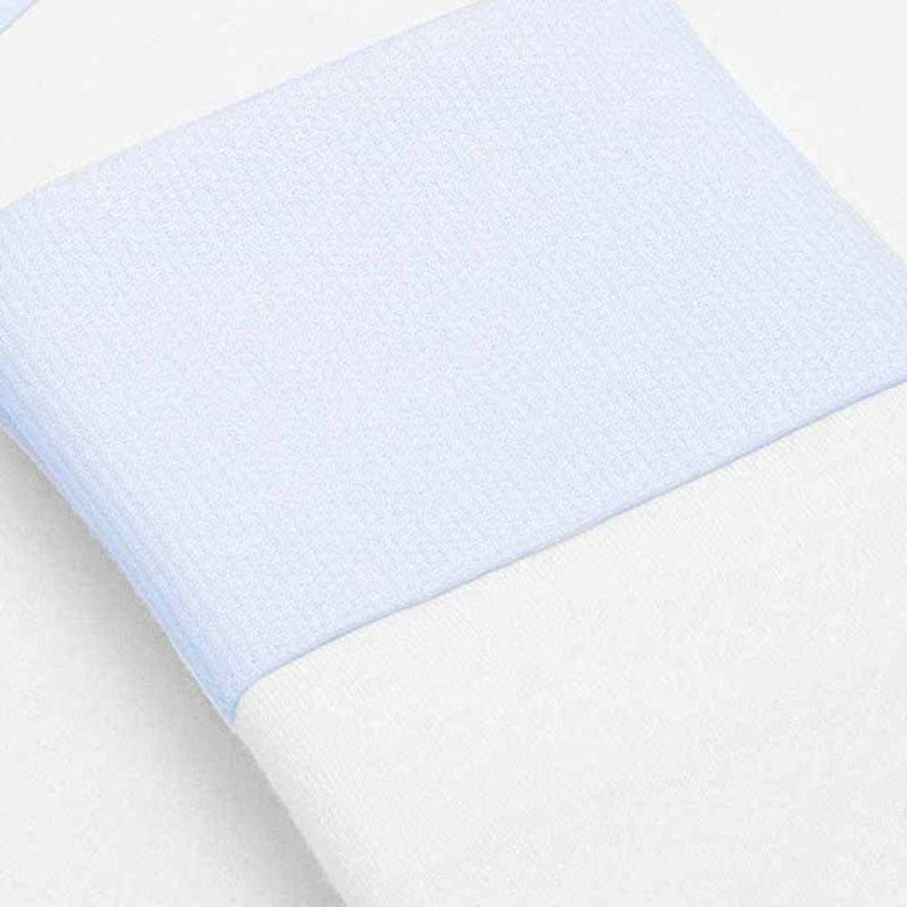 Kit 2 Fronhas Em Malha Azul G Classic For Baby Cor Azul