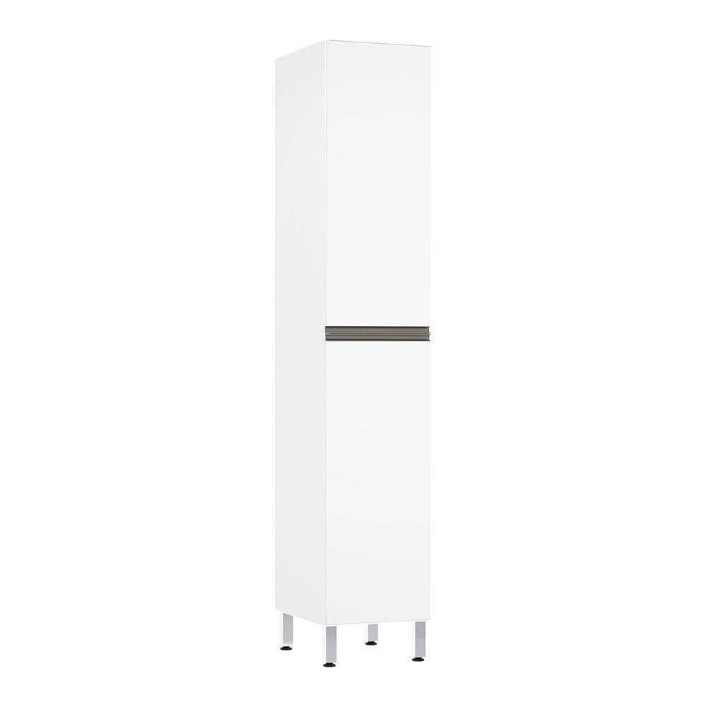 Paneleiro Simples 40cm 2 Portas Pérola Branco Polar