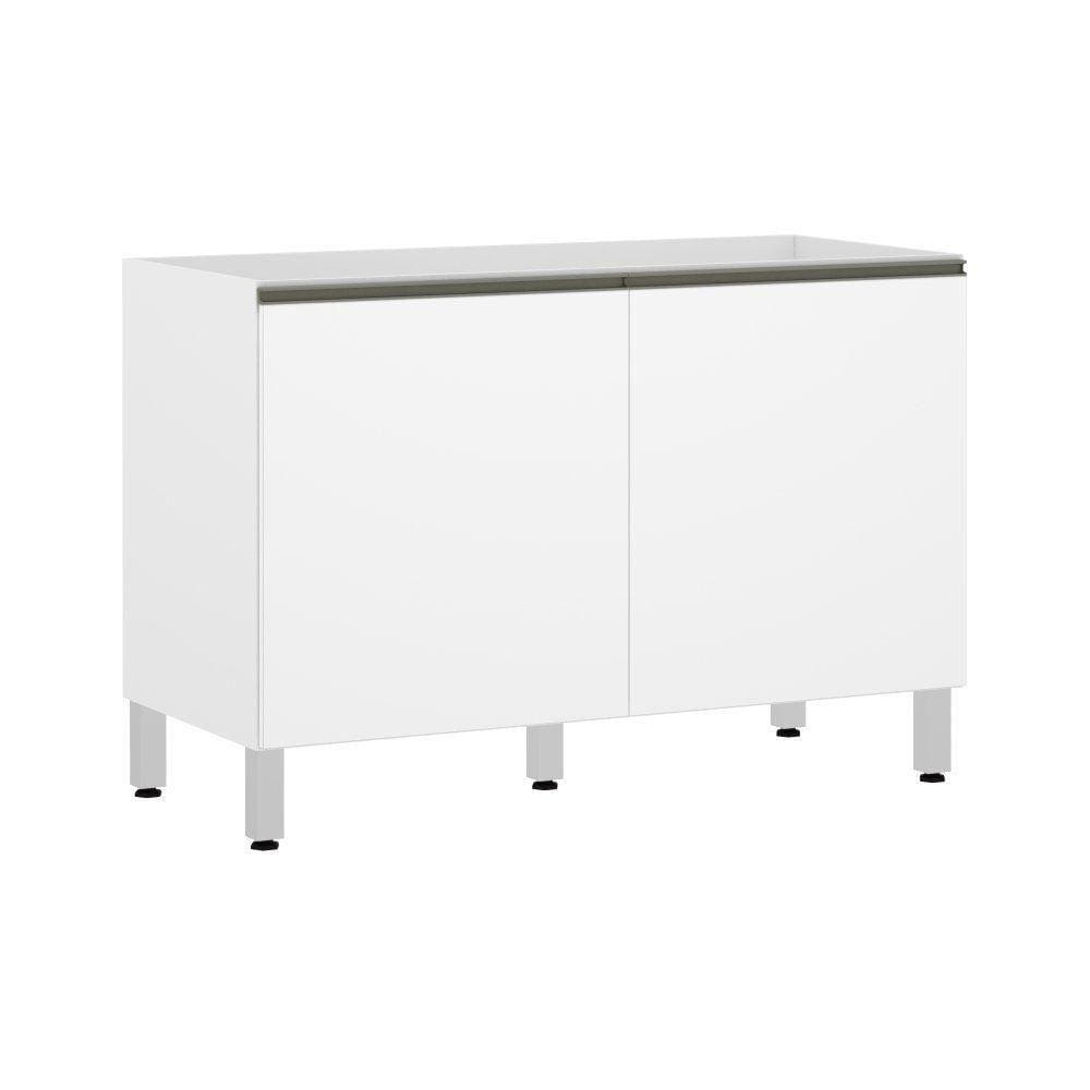 Balcão De Pia Sem Tamp 120cm Branco