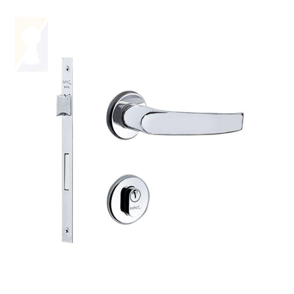 Fechadura Papaiz Externa Mz 950 Cromado