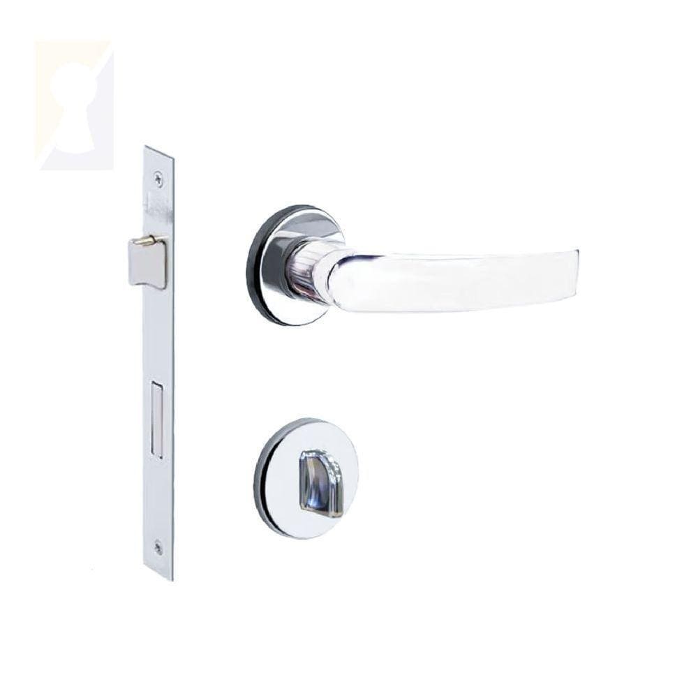 Fechadura Papaiz Banheiro Mz 950 Cromado