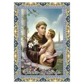 Santinho Responsório de Santo Antônio (oração no verso) - 7x10 cm 5000
