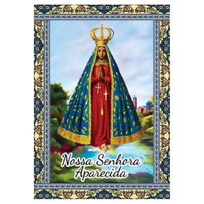Oração Nossa Senhora Aparecida - Santinhos 7x10 cm 3000