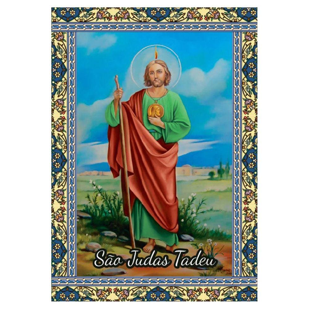 Oração São Judas Tadeu - Santinhos 7x10 cm 100