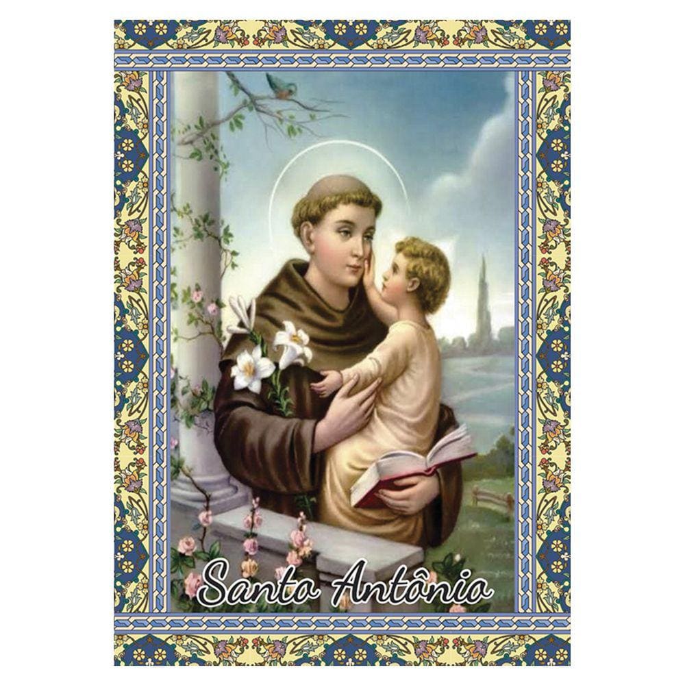 Santinho Responsório de Santo Antônio (oração no verso) - 7x10 cm 4000