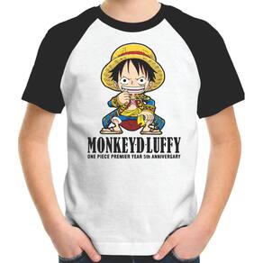 Camisa Camiseta One Piece Animes Blusa Masculina E Infantil