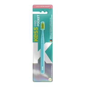 Escova Dental Extra Macia Kess Pro Belliz Verde Água Cod.2097