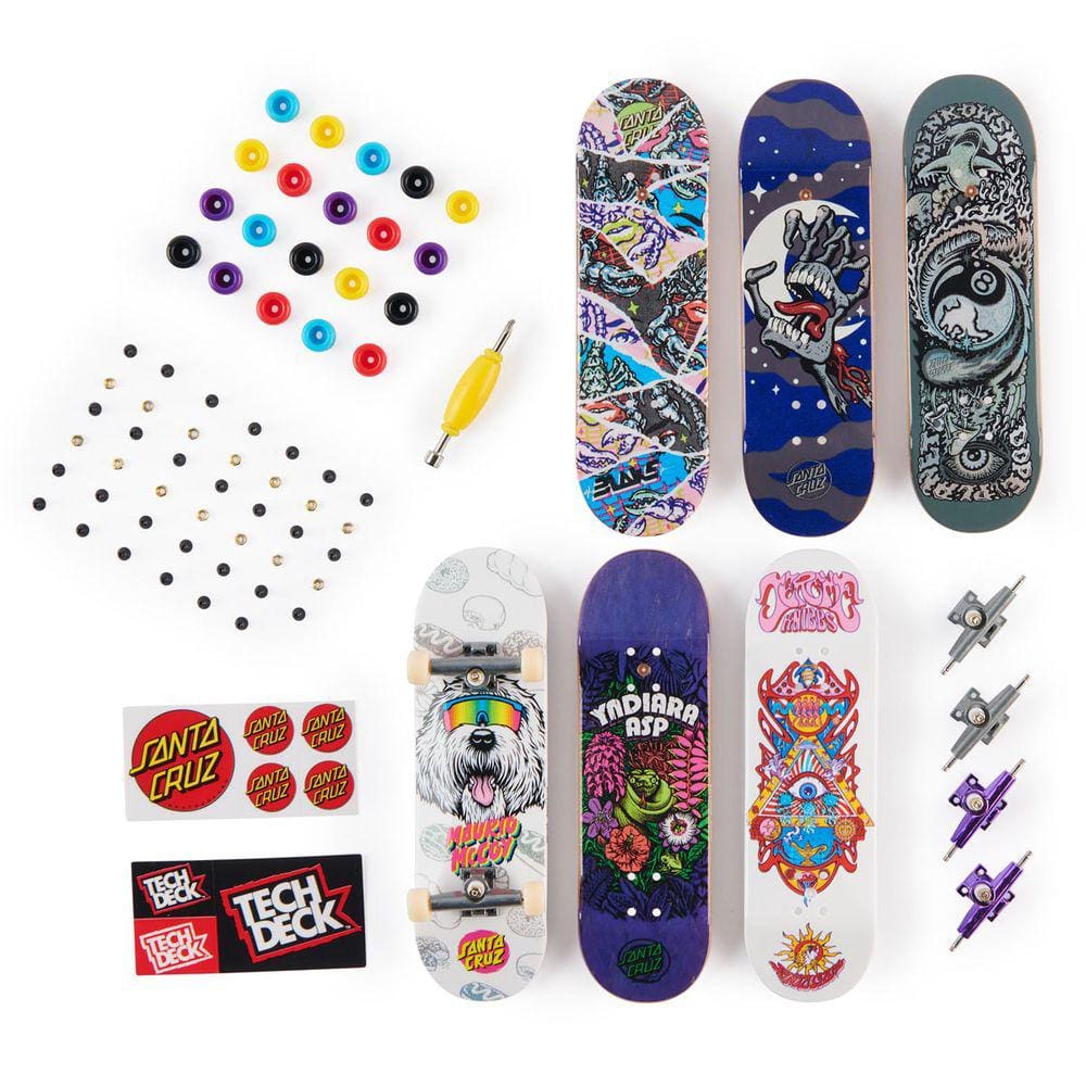 Tech Deck Pack com 8 Skates de Dedo Aniversário de 25 Anos - Lojas