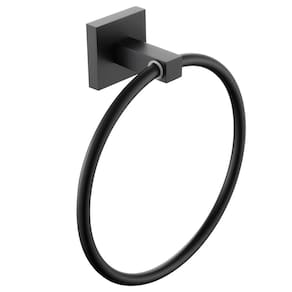 Suporte Porta Toalha Rosto Mãos Toalheiro Argola Parede De Banheiro