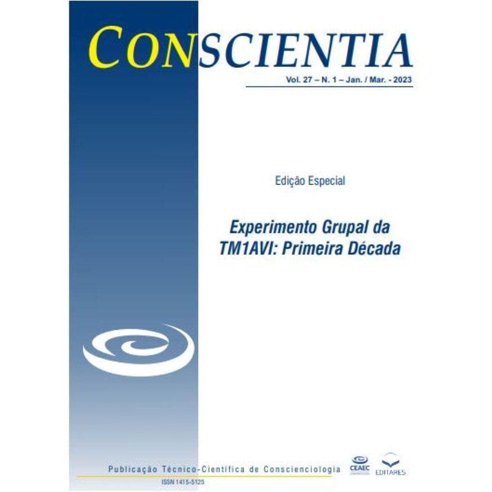 Conscientia: VOL. 27 – N. 1 – JAN. / MAR. - 2023