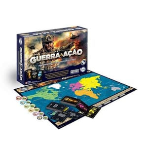 Jogo Tabuleiro Guerra E Ação Toia