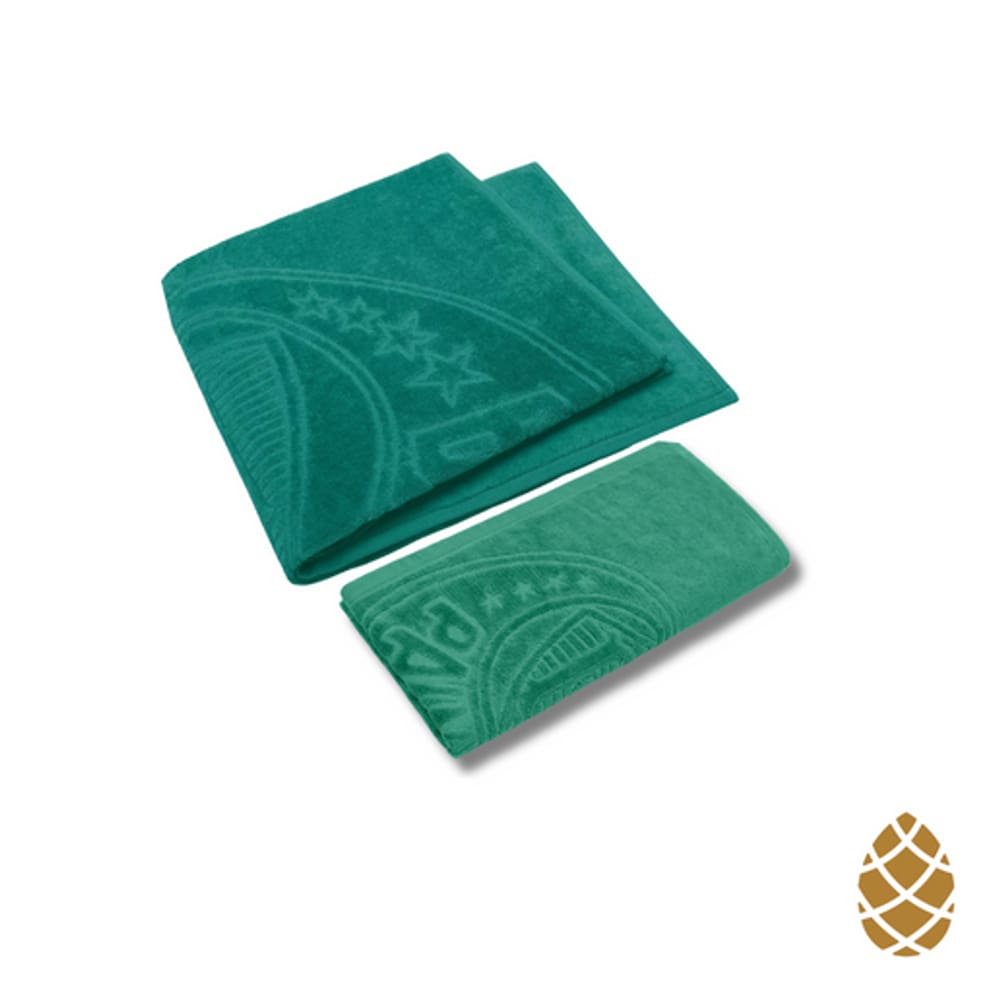 KIT 3 TOALHAS DE ACADEMIA/MÃO BUETTNER Palme Verde