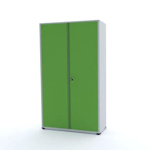 Armário De Aço 2 Portas 200X118x40 Pandin Ap403sl - Cinza/Verde