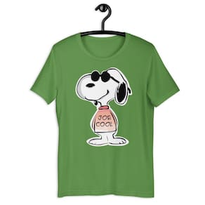 Camiseta Blusa Tshirt Feminina - Snoopy Joe Cool