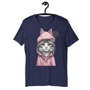 Camiseta Blusa Tshirt Feminina - Gato Cat Meow