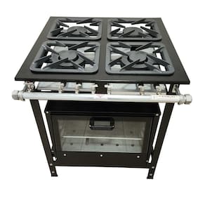 Fogão 4 Bocas Cefaz com Forno Linha Diamond Baixa Pressão CFZD-015