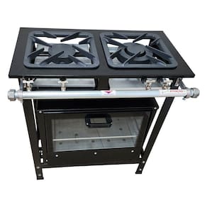 Fogão 2 Bocas Cefaz com Forno Linha Diamond Baixa Pressão CFZD-006