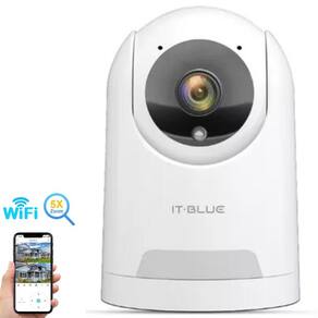 Mini Câmera HD Wifi Com App Sensor de Presença e Microfone