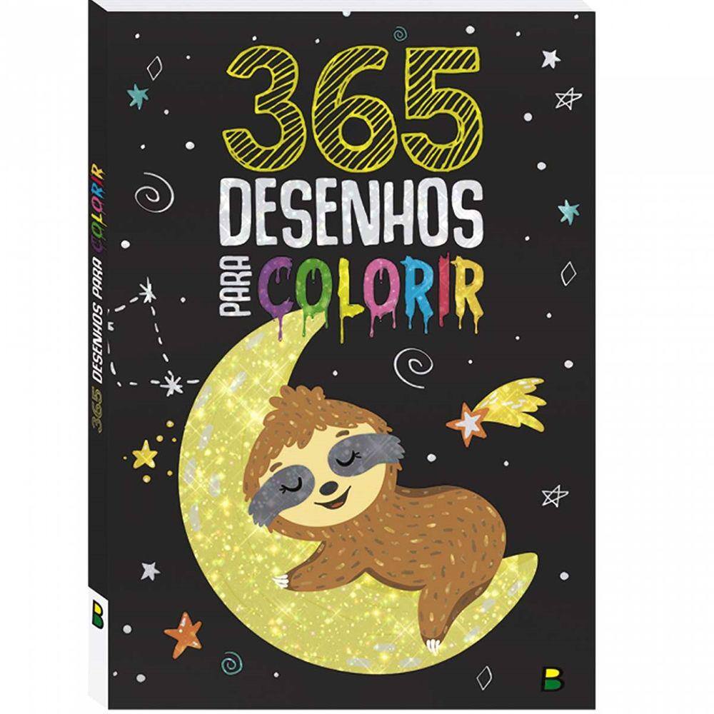 Livro 365 Desenhos Para Colorir Disney Pixar Culturama Infantil