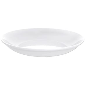 Prato Fundo Tramontina de Porcelana Branca 21cm Leonora para Sopa Risoto Avulso