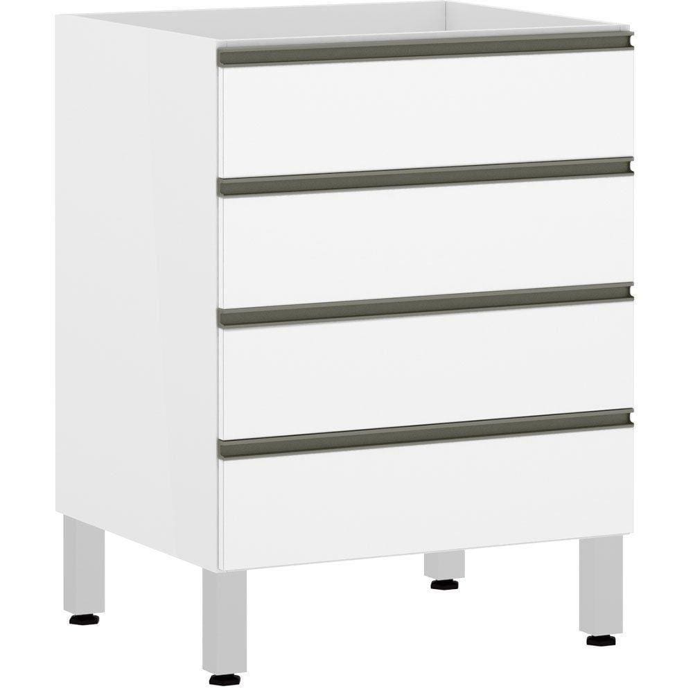 Balcão Sem Tampo 60cm Branco