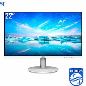 Monitor Branco 22" 75Hz Adaptive Sync VA 221V8LW - Philips