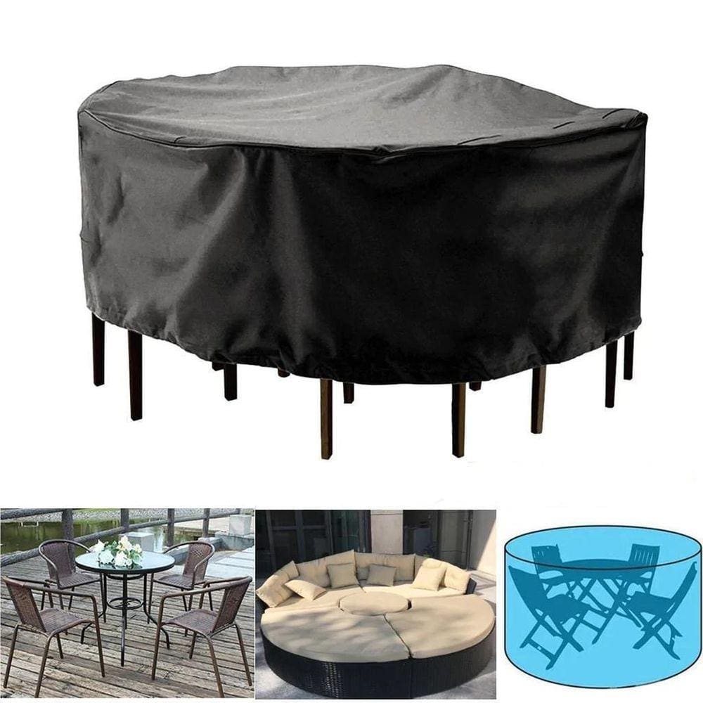 Capa Impermeável Para Mesa Redonda 120X75Cm Bagun